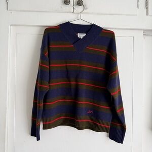Damson Madder Odette V Neck Sweater